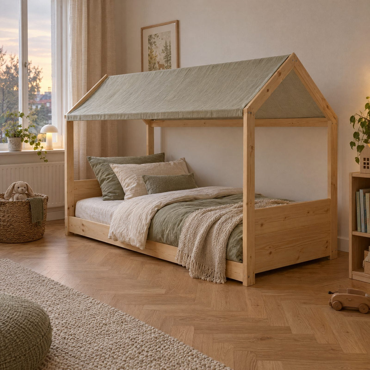 Hausbett 90x200 oder 140x200: welche Größe passt?