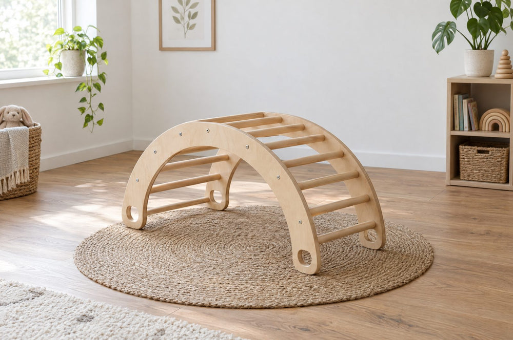 Kletterbogen aus Holz